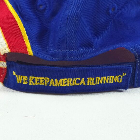 NAPA Racing NASCAR #15 Stripes Red White Blue American Flag‎ Hat Adjustable Cap - Picture 8 of 14